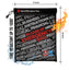 Fireproof Water-Resistant Bag - In Case of Emergency (Black 15 x 11")