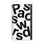 Passwords Log Book (white)
