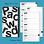 Passwords Log Book (white)