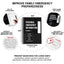 Personal Emergency Information Recorder (Black) w/ Emergency Information Wallet Card