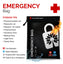 Fireproof Water-Resistant Bag - Emergency Bag (Black 15 x 11")